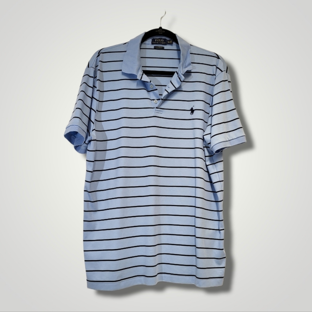 POLO Ralph Lauren Polo Men's XL  Short Sleeves Shirt Custom Slim Fit